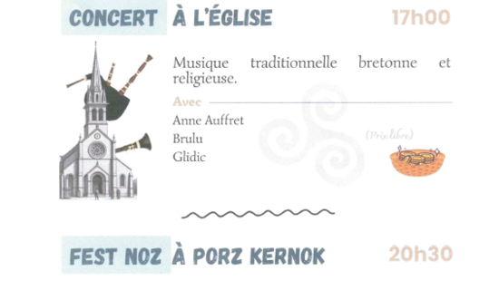 Church concert and Fest Noz