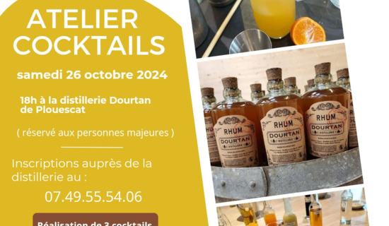 Atelier de mixologie : Distillerie Dourtan