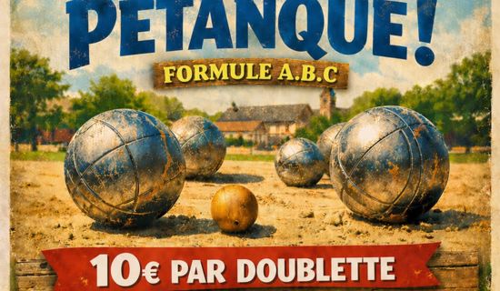 Concours de pétanque