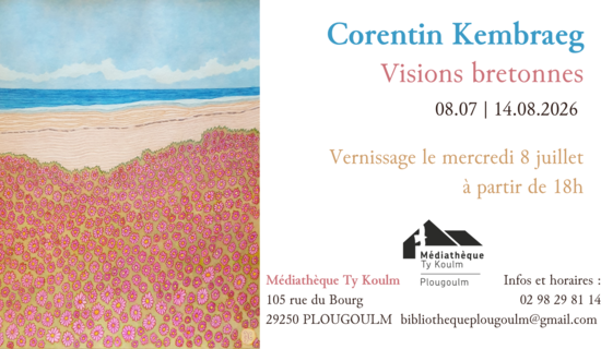 Eröffnung der Ausstellung „Visions bretonnes“ – Corentin Kembraeg