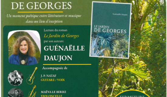 Lecture musicale du roman « Le Jardin de Georges »