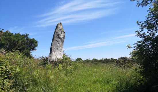 Menhir de Kougn an Dre à Plouescat