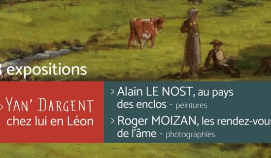 Trois expositions au Musée Yan' Dargent