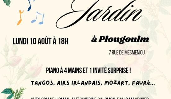 Concert au jardin