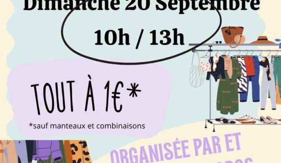 Vente de vêtements