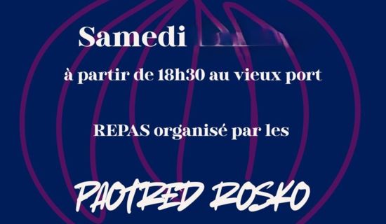 Repas sous chapiteau - Fête de l'Oignon de Roscoff