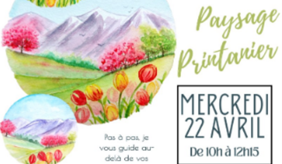 Atelier d'initiation à l'aquarelle