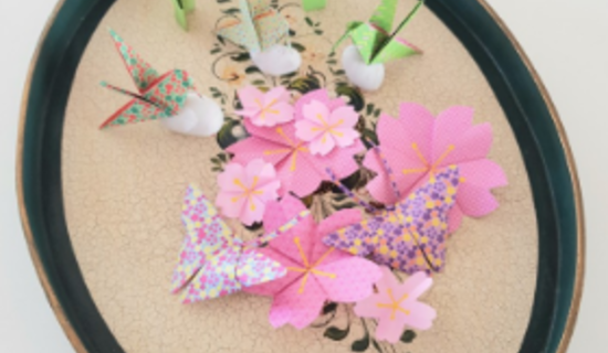 Atelier d'origami printanier