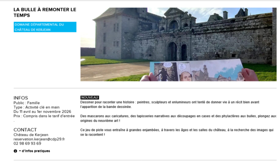 La bulle à remonter le temps
