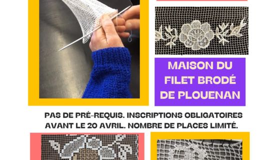 Stage de broderie sur filet