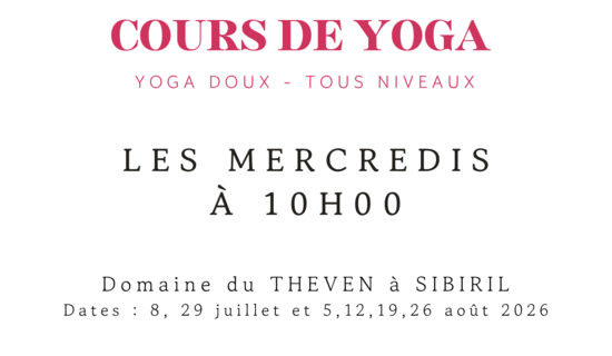 Cours de yoga