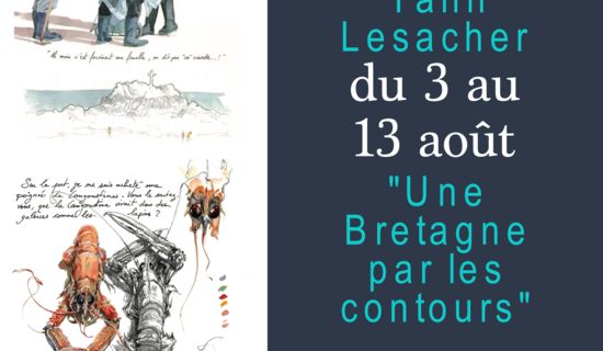 Exposition Une Bretagne par les contours de Yann Lesacher