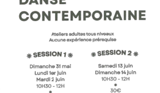 Atelier Danse Contemporaine