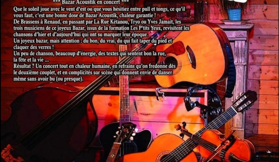 Concert – Bazar Acoustik