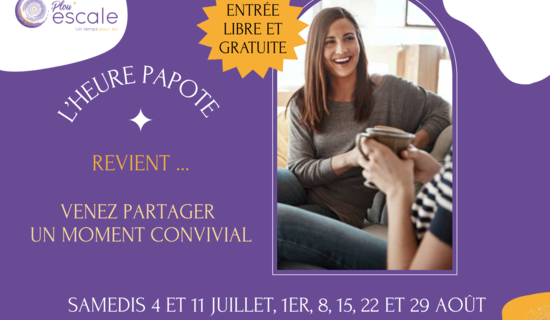 L'heure papote à Plou'escale