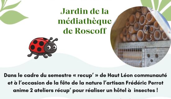 Création Hôtel à insectes