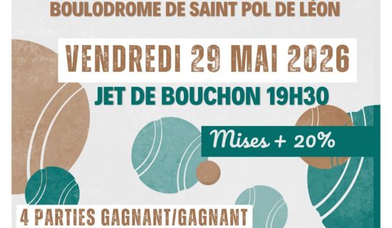 Tournoi de pétanque