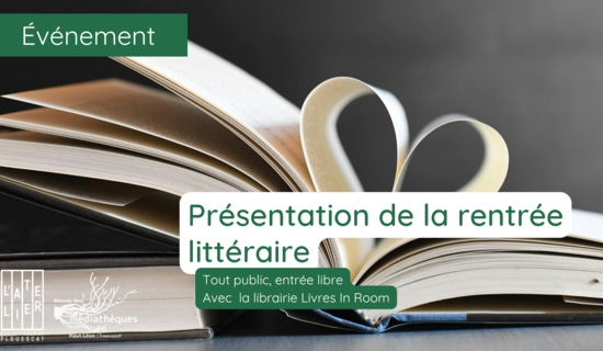 Présentation de la rentrée littéraire