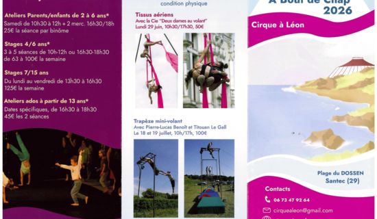 Circus courses with Cirque à Léon