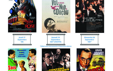 Cinéma l'Olympic : Festival Play it again ! du 17 au 27 septembre 2026_Mont-Dore