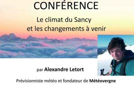 Conférence : Le climat du Sancy et les changements à venir_Besse-et-Saint-Anastaise