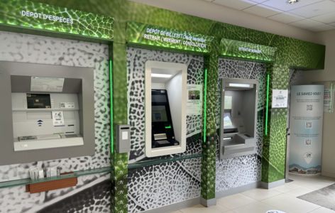 Distributeur de billets - Crédit Agricole_Mont-Dore