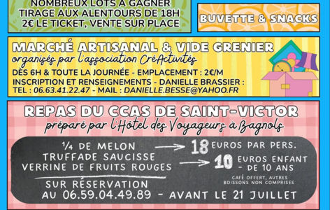 Les estivales de Saint-Victor-la-Rivière