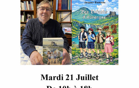 Séance de dédicaces : Jacques Bienvenu_La Bourboule