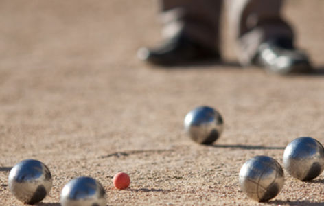 Concours de pétanque