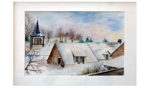 Exposition : Haute Dordogne Aquarelle_Murat-le-Quaire