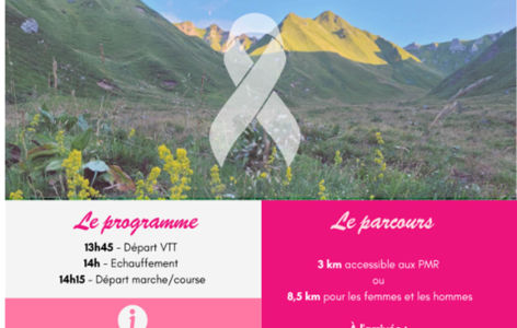 Course/marche rose : La Mont-Dorienne_Mont-Dore