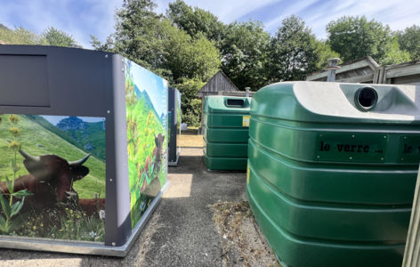 Point de collecte des déchets - Valbeleix_Valbeleix