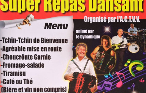 Repas dansant de Chambon-sur-Lac