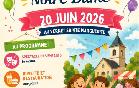 Kermesse de l'école_Le Vernet-Sainte-Marguerite