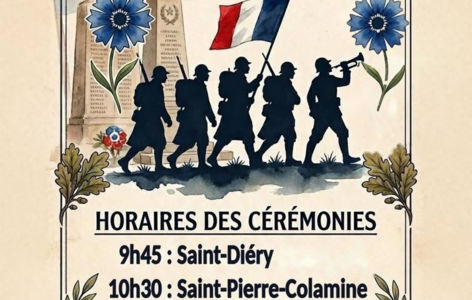 Cérémonie du 11 novembre_Saint-Diéry