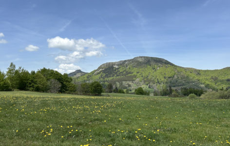 Le Puy Gros - vue du Rigolet Haut - Mont-Dore