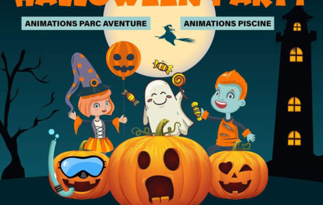 Halloween au centre ludo-sportif des Hermines à Super-Besse