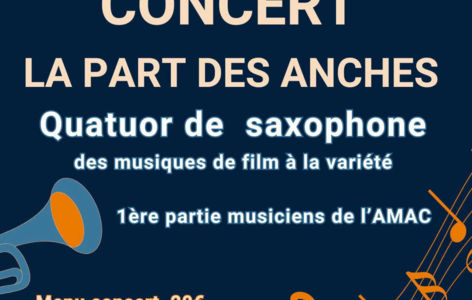 Concert : La part des anches_Saint-Nectaire