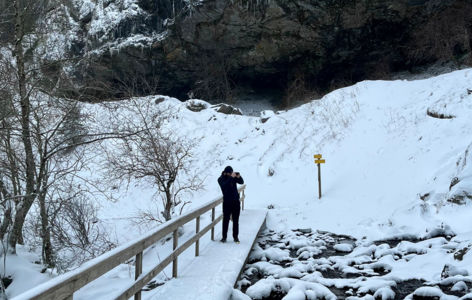 La Grande Cascade, randonnée accompagnée hivernale_Mont-Dore