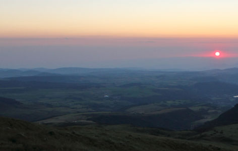Aube, aurore et lever de soleil_Mont-Dore