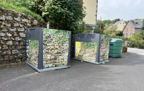 Point de collecte des déchets - Besse_Besse-et-Saint-Anastaise