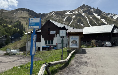 Ligne P45. Arrêt Station - Le Mont-Dore
