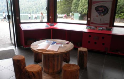 Salle d'exposition du lac Pavin