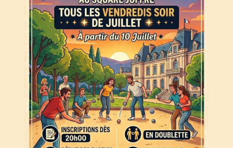 Concours de pétanque_La Bourboule