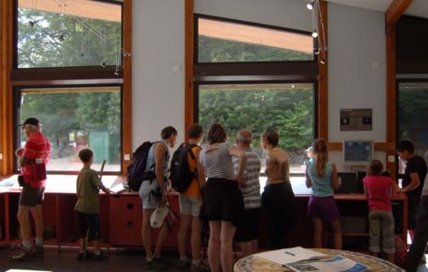 Salle d'exposition du lac Pavin