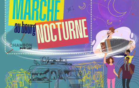 Marché nocturne_Chambon-sur-Lac