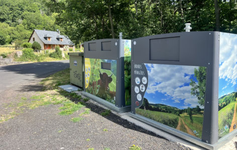Point de collecte des déchets - Saint-Pierre-Colamine_Saint-Pierre-Colamine