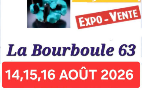 Salon des minéraux_La Bourboule