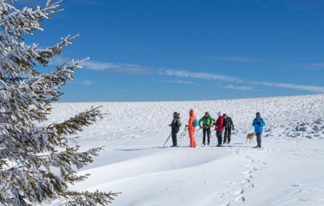 La grande récré, randonnée accompagnée hivernale_Super-Besse