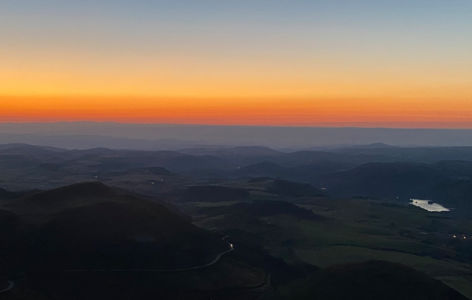 Lever de soleil, randonnée accompagnée_Murol